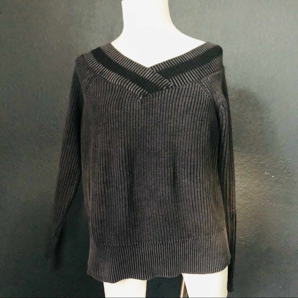 Rag&Bone Gray Cotton Sweater